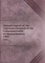 Annual report of the Adjutant-General of the Commonwealth of Massachusetts. 1905 - Massachusetts. Adjutant General's Office