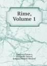 Rime, Volume 1 - Francesco Petrarca