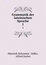 Grammatik der lateinischen Sprache. 1 - Heinrich Schweizer Sidler