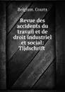 Revue des accidents du travail et de droit industriel et social: Tijdschrift . - Belgium. Courts