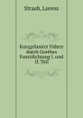 Kurzgefasster Fuhrer durch Goethes Faustdichtung I. und II. Teil - Lorenz Straub