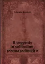 Il veggente in solitudine: poema polimetro - Gabriele Rossetti