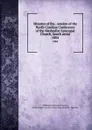 Minutes of the . session of the North Carolina Conference of the Methodist Episcopal Church, South serial. 1884 - Methodist Episcopal Church