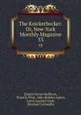 The Knickerbocker: Or, New-York Monthly Magazine. 53 - Charles Fenno Hoffman