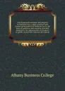 One thousand questions and answers in business law; a plain, practical and concise presentation of business law in the form of questions and answers, specially adapted to the requirements of students in public and private commercial schools - Albany Business College