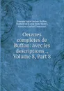Oeuvres completes de Buffon: avec les descriptions ., Volume 8,.Part 8 - Georges Louis Leclerc Buffon