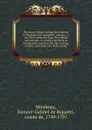 Mirabeau.s letters during his residence in England; with anecdotes, maxims, .c; now first translated from the original manuscripts. To which is prefixed, an introductory notice on the life, writings, conduct, and character, of the author - Honoré-Gabriel de Riquetti Mirabeau