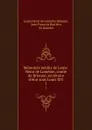 Memoires inedits de Louis-Henri de Lomenie, comte de Brienne, secretaire d.etat sous Louis XIV. 1 - Louis Henri de Loménie Brienne