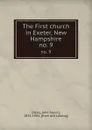 The First church in Exeter, New Hampshire. no. 9 - John Taylor Perry