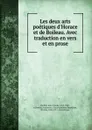 Les deux arts poetiques d.Horace et de Boileau. Avec traduction en vers et en prose - Jules Claude Barbier