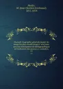 Nouvelle biographie generale depuis les temps les plus recules jusqu.a nos jours, avec les renseignements bibliographiques et l.indication des sources a consulter;. 11 - Jean Chrétien Ferdinand Hoefer