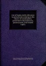 List of books (with references to periodicals) relating to the theory of colonization, government dependencies, protectorates, and related topics - Appleton P. C. Griffin