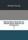 Poetical Works of the Rev. Dr. Edward Young: With the Life of the Author. 4 - Edward Young