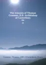 The remains of Thomas Cranmer, D.D. Archbishop of Canterbury. 04 - Thomas Cranmer