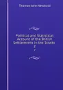 Political and Statistical Account of the British Settlements in the Straits . 2 - Thomas John Newbold