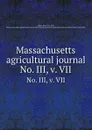 Massachusetts agricultural journal. No. III, v. VII - John Adams