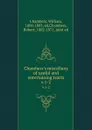 Chambers.s miscellany of useful and entertaining tracts. v.1-2 - William Chambers