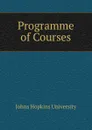 Programme of Courses - Johns Hopkins University