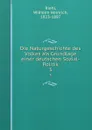 Die Naturgeschichte des Volkes als Grundlage einer deutschen Sozial-Politik. 3 - Wilhelm Heinrich Riehl