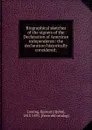 Biographical sketches of the signers of the Declaration of American independence: the declaration historically considered; - Benson John Lossing