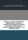 Stilicone : azione accademica da rappresentarsi nel giorno natalizio dell. Altezza Serenissima di Francesco terzo, duca di Modena, Reggio, Mirandola ec. nel domestico teatro - Francesco III d'Este