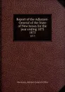 Report of the Adjutant-General of the State of New Jersey for the year ending 1875. 1875 - New Jersey. Adjutant-General's Office