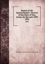 Report of the Quartermaster- General of the State of New Jersey, for the year 1892. 1892 - New Jersey Quartermaster-General's Dept