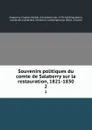 Souvenirs politiques du comte de Salaberry sur la restauration, 1821-1830. 2 - Charles Michel d'Irumberry de Salaberry