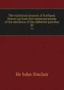 The statistical account of Scotland. Drawn up from the communications of the ministers of the different parishes. 20 - John Sinclair