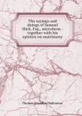 The sayings and doings of Samuel Slick, Esq., microform : together with his opinion on matrimony - Haliburton Thomas Chandler