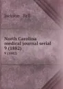 North Carolina medical journal serial. 9 (1882) - Jackson and Bell