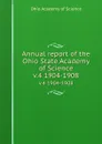 Annual report of the Ohio State Academy of Science. v.4 1904-1908 - Ohio Academy of Science