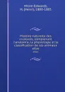 Histoire naturelle des crustaces, comprenant l.anatomie, la physiologie et la classification de ces animaux. atlas - Henri Milne-Edwards