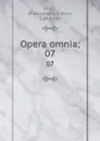 Opera omnia;. 07 - Philo