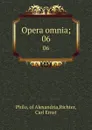 Opera omnia;. 06 - Philo