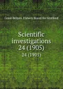 Scientific investigations. 24 (1905) - Great Britain. Fishery Board for Scotland