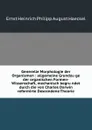 Generelle Morphologie der Organismen : allgemeine Grundzuge der organischen Formen-Wissenschaft, mechanisch begrundet durch die von Charles Darwin reformirte Descendenz-Theorie - Haeckel Ernst Heinrich