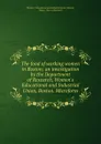 The food of working women in Boston; an investigation by the Department of Research, Women.s Educational and Industrial Union, Boston. Microform - 