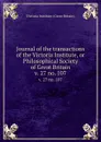 Journal of the transactions of the Victoria Institute, or Philosophical Society of Great Britain. v. 27 no. 107 - Victoria Institute Great Britain