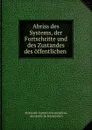 Abriss des Systems, der Fortschritte und des Zustandes des offentlichen . - Aleksandr Ivanovich Krusenstern