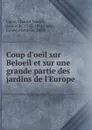 Coup d.oeil sur Beloeil et sur une grande partie des jardins de l.Europe - Charles Joseph Ligne