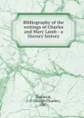 Bibliography of the writings of Charles and Mary Lamb : a literary history - Joseph Charles Thomson