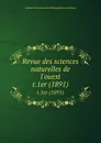 Revue des sciences naturelles de l.ouest. t.1er (1891) - 