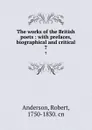 The works of the British poets : with prefaces, biographical and critical. 7 - Robert Anderson