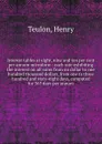 Interest tables at eight, nine and ten per cent per annum microform : each rate exhibiting the interest on all sums from on dollar to one hundred thousand dollars, from one to three hundred and sixty-eight days, computed for 365 days per annum - Henry Teulon