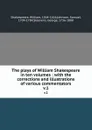 The plays of William Shakespeare in ten volumes : with the corrections and illustrations of various commentators. v.1 - William Shakespeare