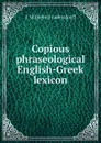 Copious phraseological English-Greek lexicon - J. Wilhelm Fradersdorff