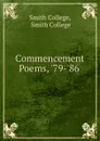 Commencement Poems, .79-.86 . - Smith College