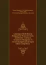 Catalogus bibliothecae Hungaricae Francisci Com. Szechenyi : tomus I, Scriptores Hungaros et rerum Hungaricarum typis editos complexus - Michael Denis