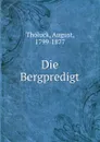 Die Bergpredigt - August Tholuck